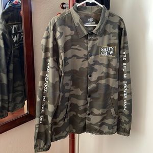 Salty Crew Rain Coach Jacket